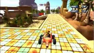 Sonic & SEGA All Stars Racing: Sandy Drifts [1080 HD]