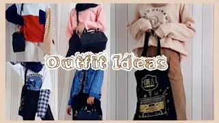Korean Style Hijab Outfit Ideas 💫🧸 (Casual Look) // #Part1 (Indonesia 🇮🇩)