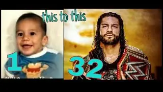 #wwe  #romanreigns Roman Reigns 1to32 transformation