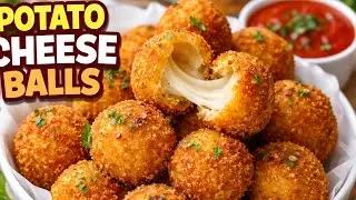 Crispy Potato Cheese Balls 🤤 | Perfect Cheese Pull Snack | Rehana&rsquo;s Kitchen