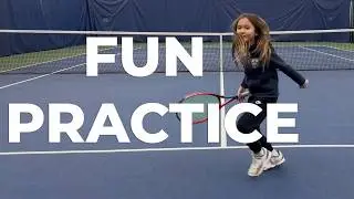 Junior Tennis Practice: One Year of Growth (Ages 8&ndash;9)