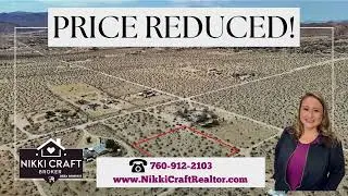 2.5 Acres on Carmel St in Joshua Tree, CA!