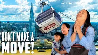 A Must-Try Emirates Air Line Cable Car In London | And How We Pass Beneath Spectacular London Bridge