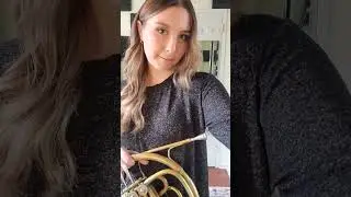 playing unholy on French horn 😇