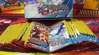 Opening 60 Pokemon XY Primal Clash Dollar Tree Booster Packs