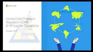 Introduction for Microsoft GDPR Compliance Training (Voice Over Portfolio)