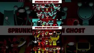 SPRUNKI BUT SKY GHOST vs SPRUNKI BUT SIMON GHOST #sprunki #gameplay #games #roblox