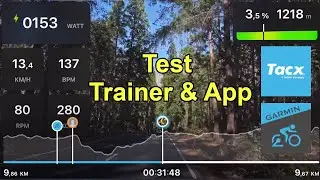 Tacx Trainer FLOW SMART: App und Trainer im Test