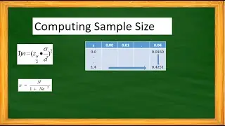 Computing sample size