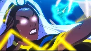 X Men trying to stop Asteriod M from Falling to Earth. X Men 97 EP10 #xmen97 #marvel #xmen #anime