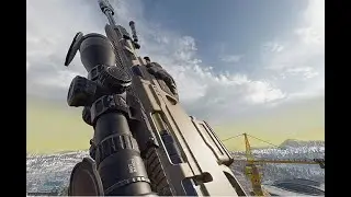 CALL OF DUTY WARZONE BATTLE ROYALE HAWKER SNIPER RIFLE GAMEPLAY