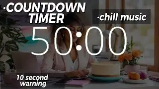 50 Minute Timer | Lofi Harmony for White Chocolate Cheesecake Day #dailylofi #studybeats