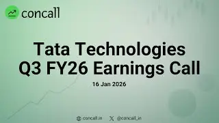 Tata Technologies  Q3 FY26 Earnings Conference Call | Concall.in