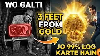 3 Feet From Gold:Wo Galti jo 99% Log krty h (True Story)#IdraakOfficial21