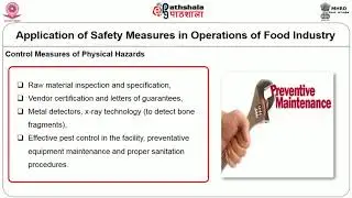 Physical Hazards in Food Safety Practices