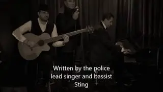 message in a bottle jazz cover by Ratpack
