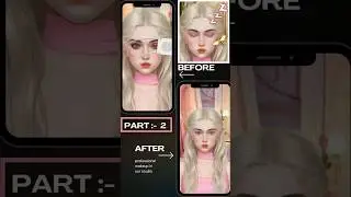 P-2 Girl 3d treatment asmr animation video #shorts