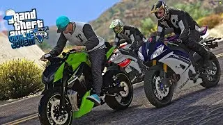 GTA V : VIDA DE JOVEM | VOU TER QUE ROUBAR A HORNET & A Z1000 TA DE VOLTA | EP#182