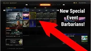 BO4|Unlocking Tier 100 and New Barbarians Event!