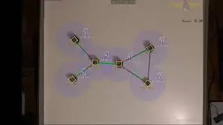 Epucks running topological algorithms: connectivity