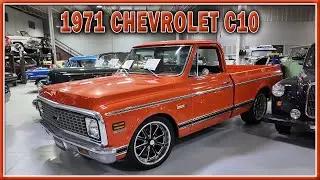 Пикап Chevrolet C10 Pro Touring Shortbed 1971 года продаётся в автосалоне Ellingson Motorcars Rog...