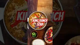 Texas Comfort Food Meets Open Fire | King Ranch Soup #meatchurch #comfortfood