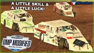 UMP Modified at Charlotte - A Little Skill & A Little Luck!