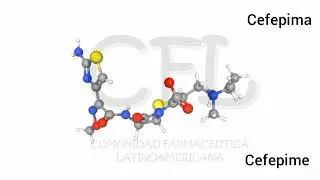 CEFEPIME ►► ⚛️ Estructura qu&iacute;mica interactiva 🧑🏻&zwj;🔬