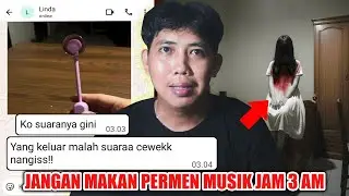 DON'T EAT THE VIRAL MUSIC CANDY AT 3 AM 😨 | CHAT HISTORY HORROR INDONESIA