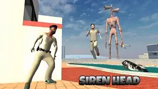Jaient Franklin Fighting With Siren Head In Indian Bike Driving 3D @AnkeshGamer.7
