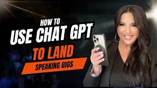 How to Use ChatGPT to Land Speaking Gigs