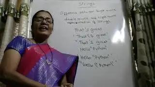 PYTHON STRINGS