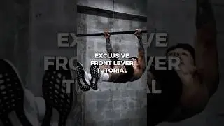 Front Lever Tutorial ‼️ #calisthenics