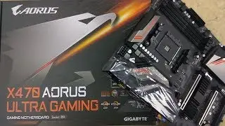 X470 Ultra Gaming Gigabyte Aorus Unboxing