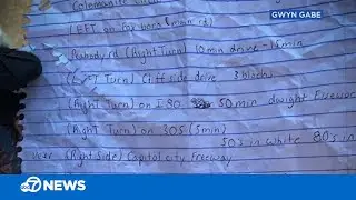 Letters sent to Alexis Gabe's family may detail where their daughter's body was allegedly disposed.