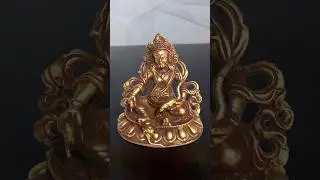 Shop Gold Plated Kubera Figurine | Cottage9