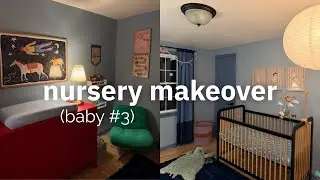 Whimsical Nursery Makeover (for baby #3)