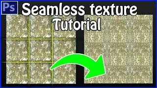 How to make Seamless Texture in Photoshop - Seamless Texture Creation Tutorial (Photoshop + Blender)