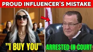 Judge Destroys Influencer Who Fled Crash Scene&mdash;What He Said Left Her Speechless