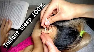 Instant Sleep 😴 ~ Ear Massage ASMR #asmr #massage #instant #sleep #satisfying #relaxing #enjoy