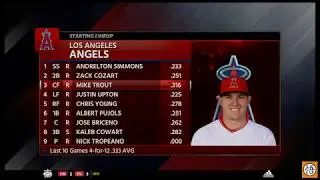 MLB The Show 18 | LA Angels Franchise | Freeway Seriers | @ LA Dodgers | PS4