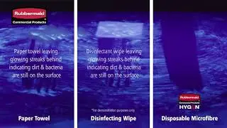 HYGEN&trade; Disposable Microfibre Removes 99.99% of Microbes