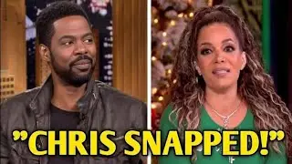 Chris Rock vs Sunny Hostin: Explosive On-Air Clash on The View - Heated Argument & Shocking Exchange