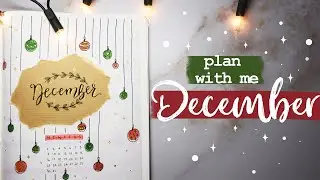 PLAN WITH ME | December 2019 Bullet Journal Setup (for beginners)