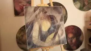 Making of: Photorealistic & colorful string art portrait.