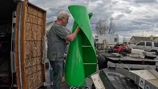 2000w Vertical Wind Turbine Generator 220v Maglev Helix Wind (eBay description)