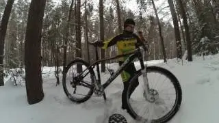 winter bike fails