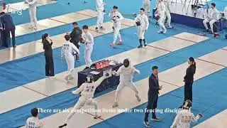 Chongqing Hosts First Ever High-Standard Teenagers Fencing Competition at CQEXPO