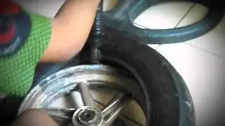 motorcycle tire lever installing [new invention idea] 2and 1 lever tools