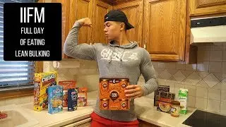 IIFYM FULL DAY OF EATING ON A LEAN BULK | COLLEGE STUDENT